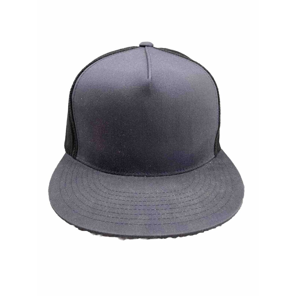 U of U Sport-Tek Hat Cap Strap Back Black Football Team Retro Mesh Trucker Men's